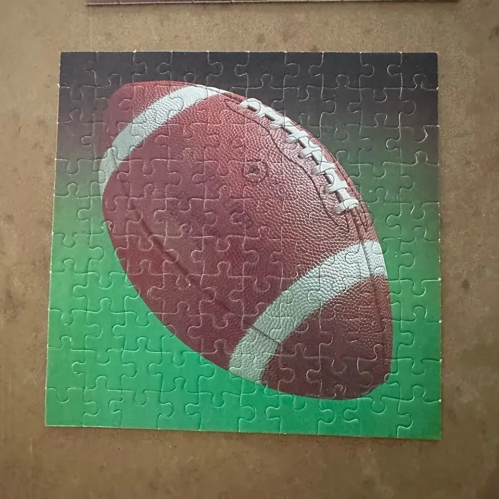 Ball Four Jigsaw Puzzles Nordevco Baseball Football Basketball Soccer Vintage